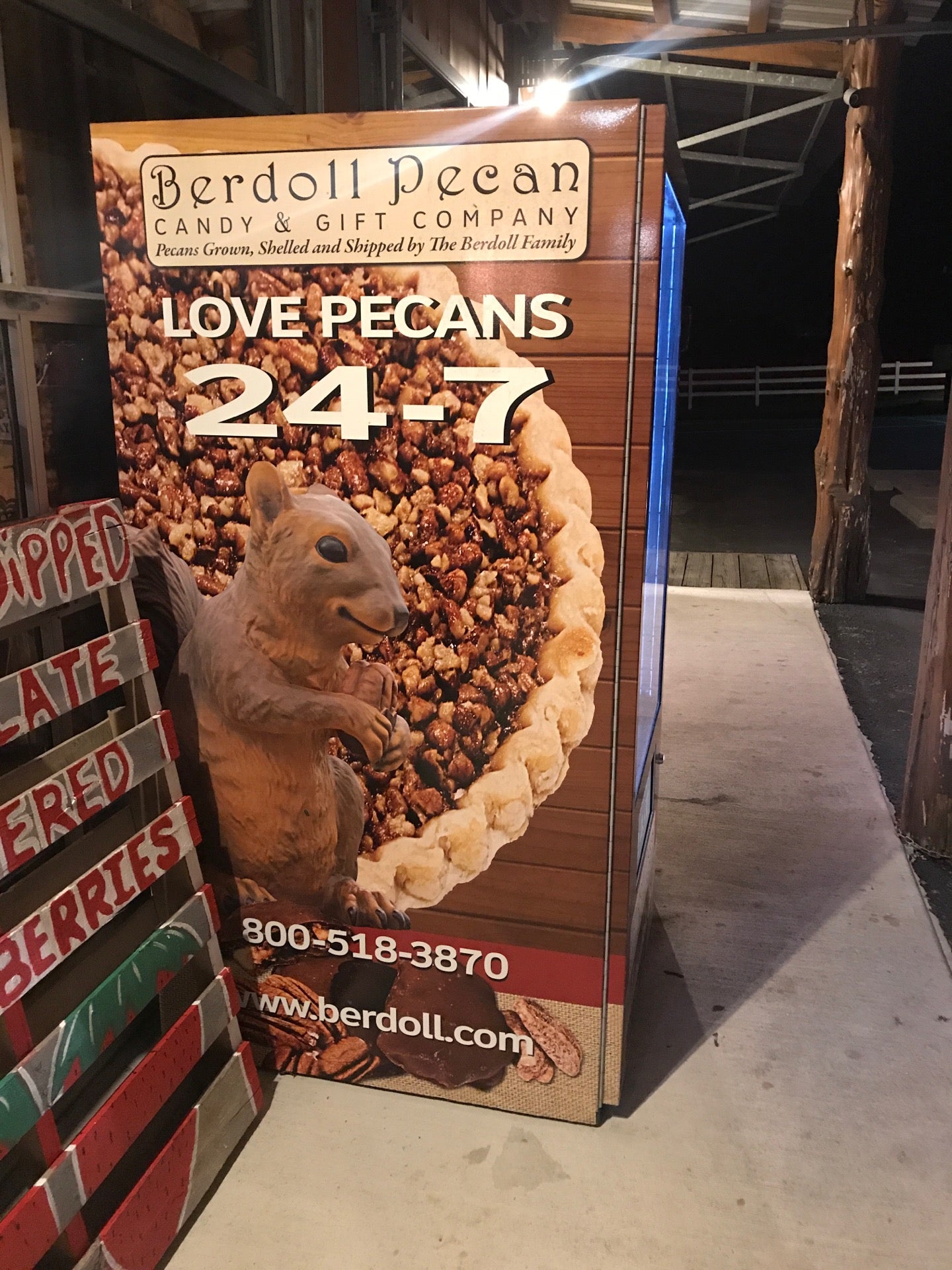 Retail Location  Berdoll Pecan Candy And Gift Company