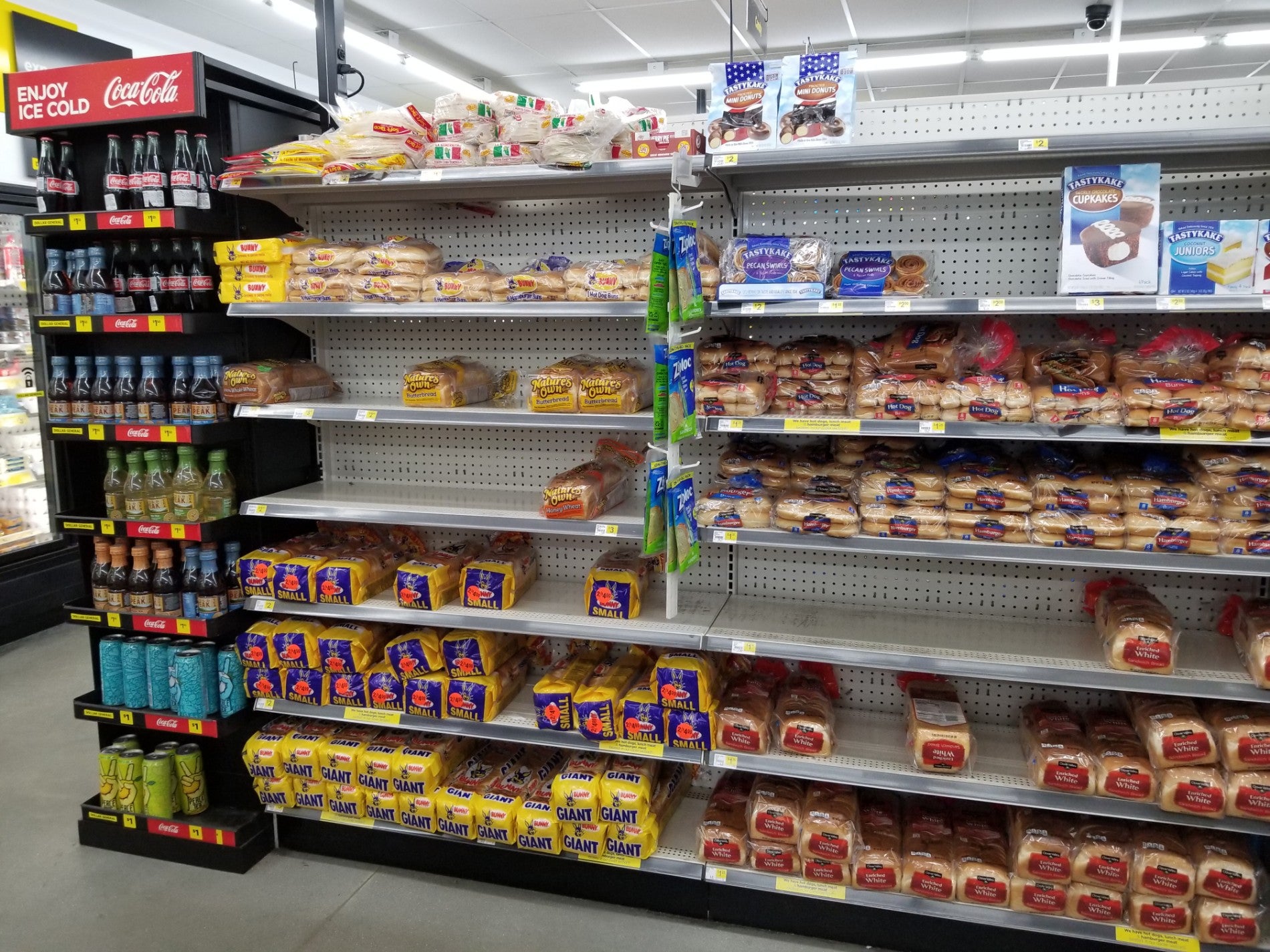 Dollar General, 19160 US Highway 90, Robertsdale, AL, Variety Stores