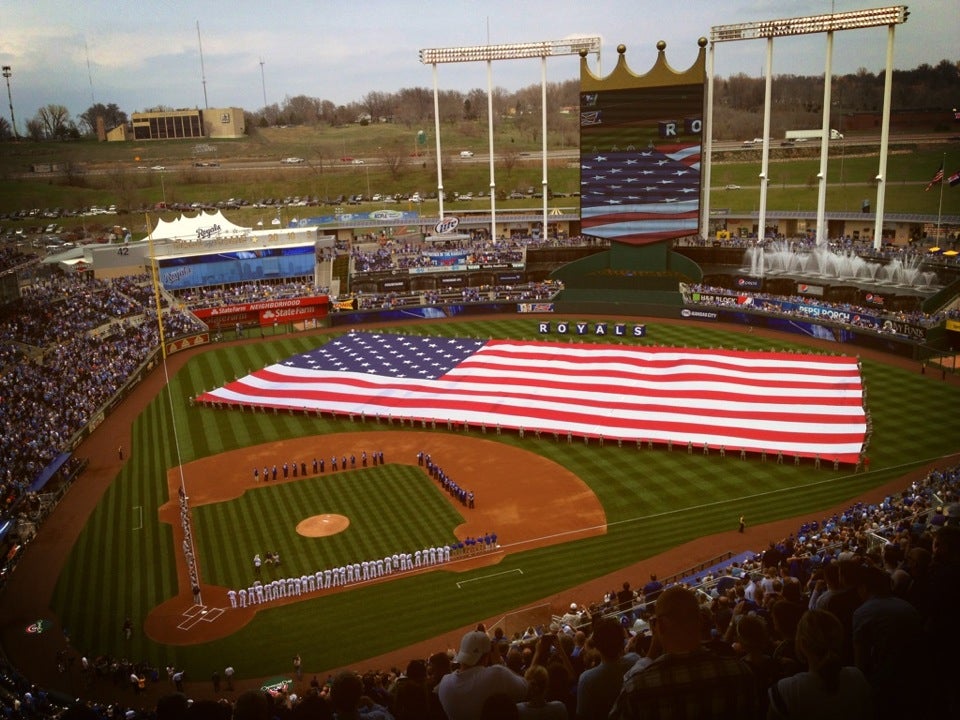 Kauffman Stadium, 1 Royal Way, Kansas City, MO, Stadiums Arenas & Athletic  Fields - MapQuest