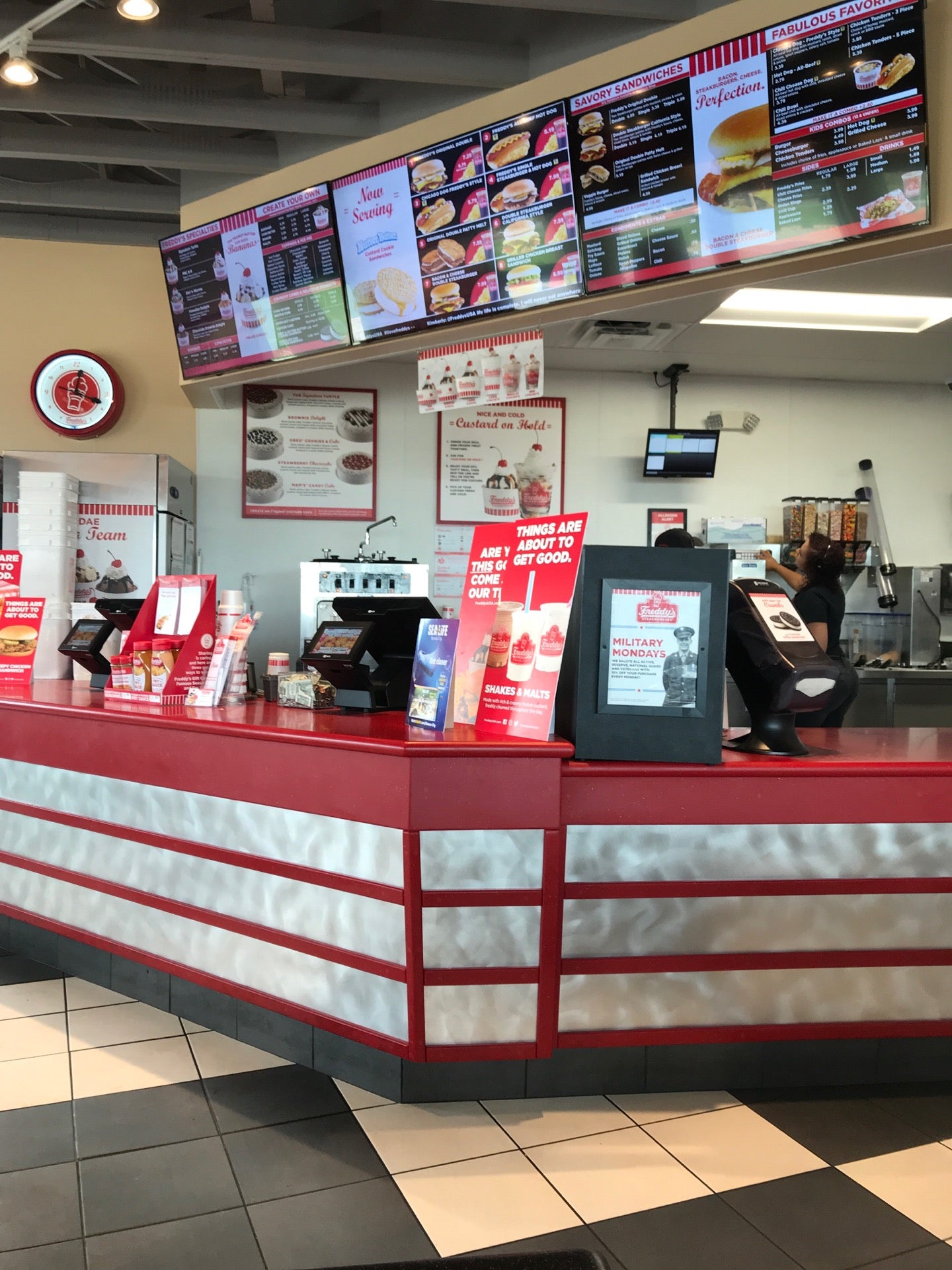 Drive Through Menu - Picture of Freddy S Frozen Custard & Steakburgers,  Katy - Tripadvisor
