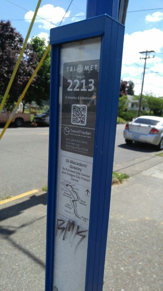 TriMet Stop ID 2213, N Lombard St, Portland, OR, Bus Lines MapQuest