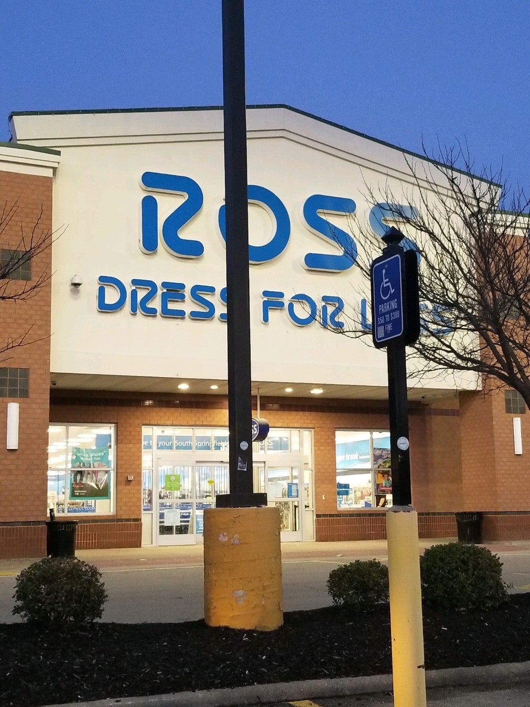 Springfield, Missouri - March 20, 2019: Ross Stores, Inc., AKA