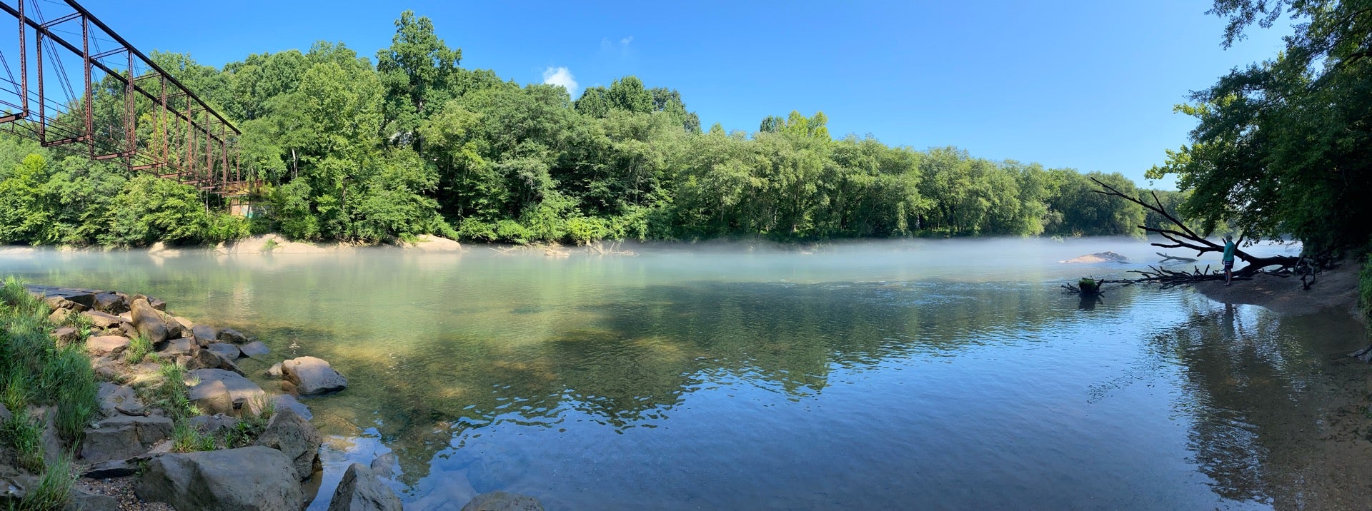 Chattahoochee River National Recreation Area Settles Bridge, Settles