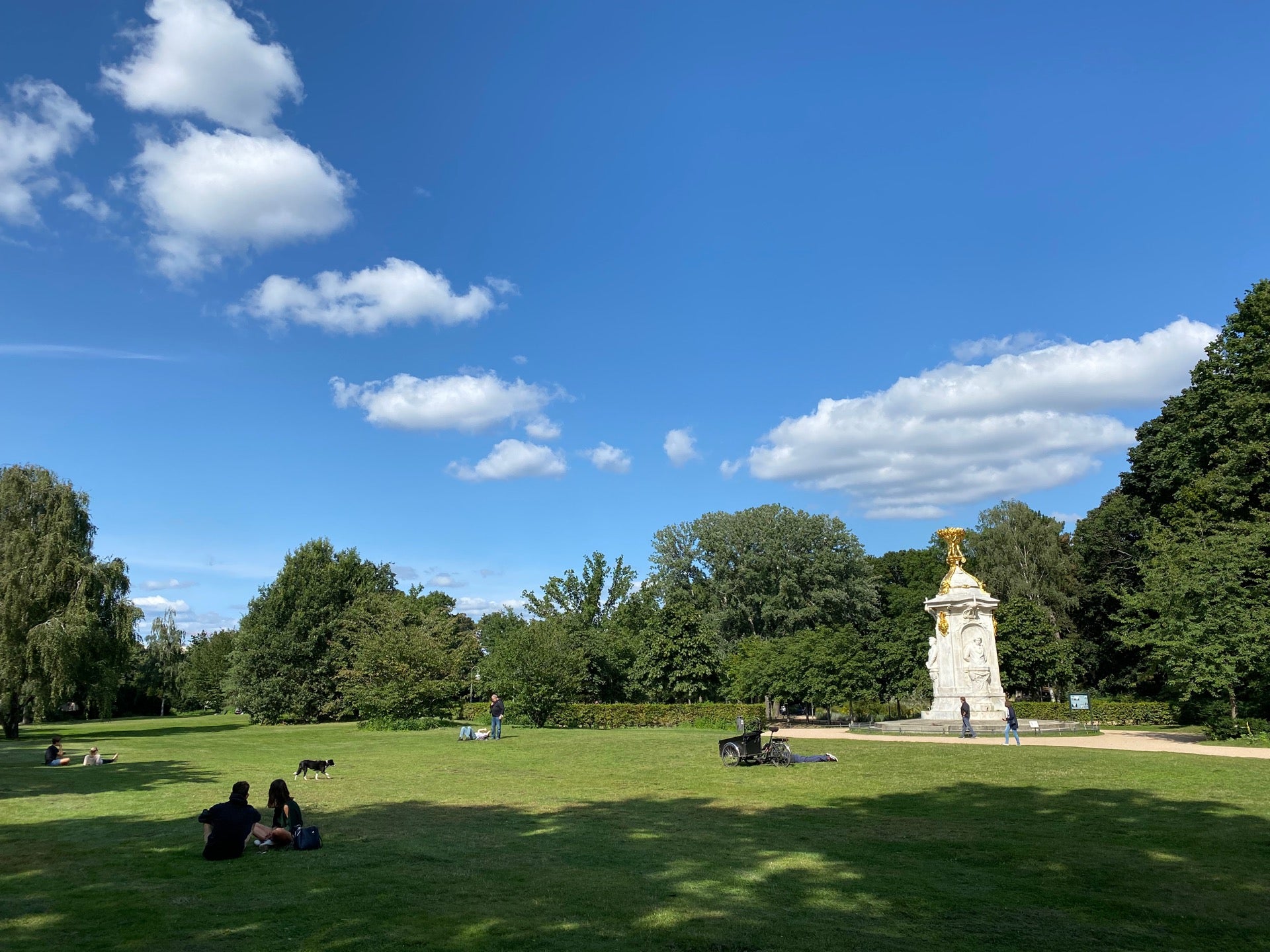 Evening Walk in Tiergarten