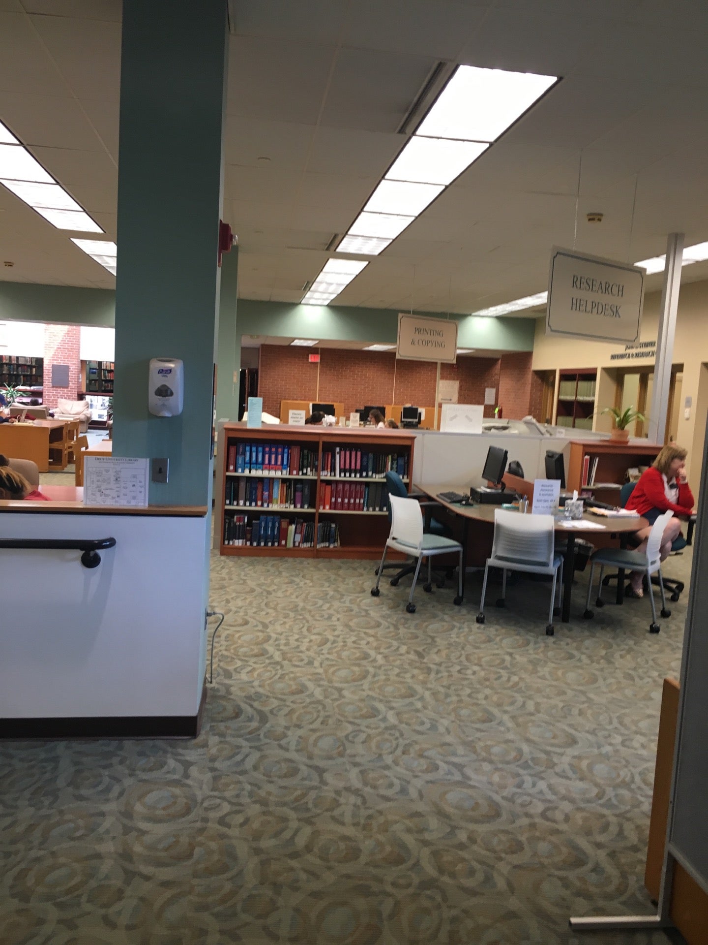 Drew Rose Memorial Library, Madison, NJ, College & University Libraries