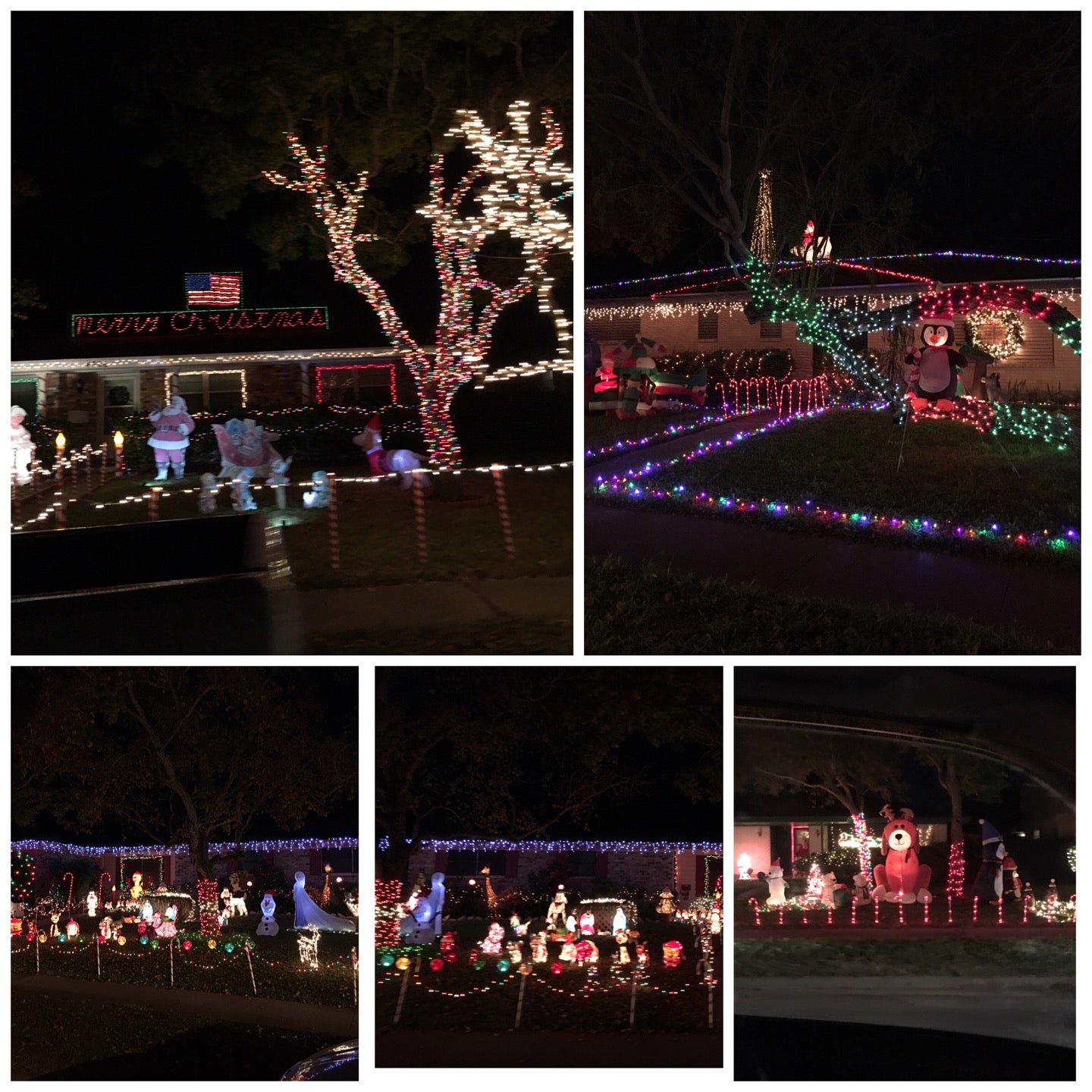 Candy Cane Lane, Corpus Christi, TX, Landmark MapQuest