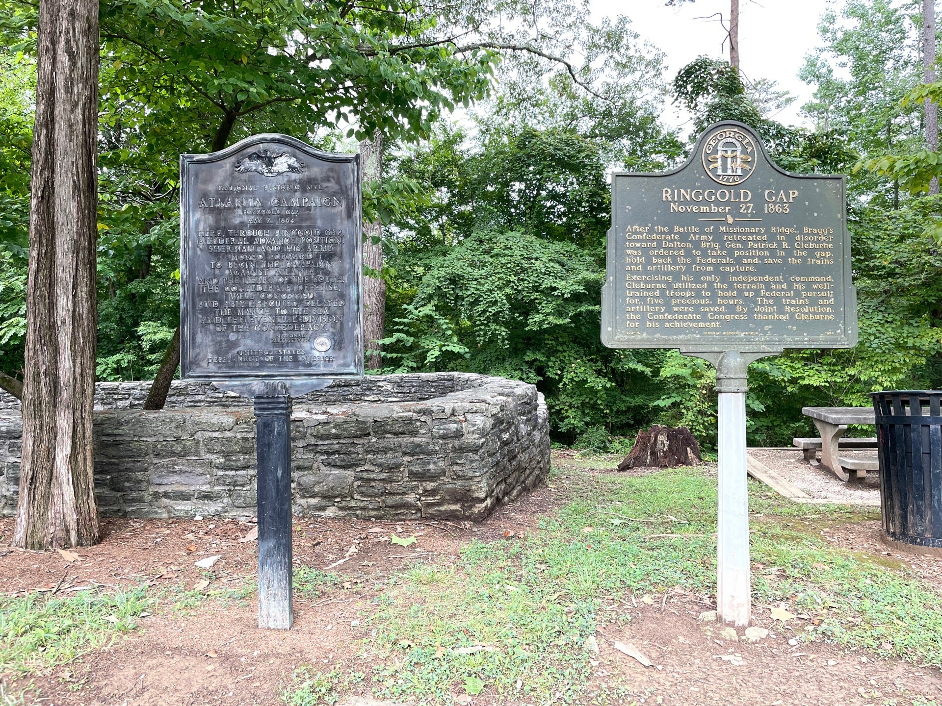 Ringgold Gap Civil War Marker Nashville St Ringgold Ga Gardens Mapquest