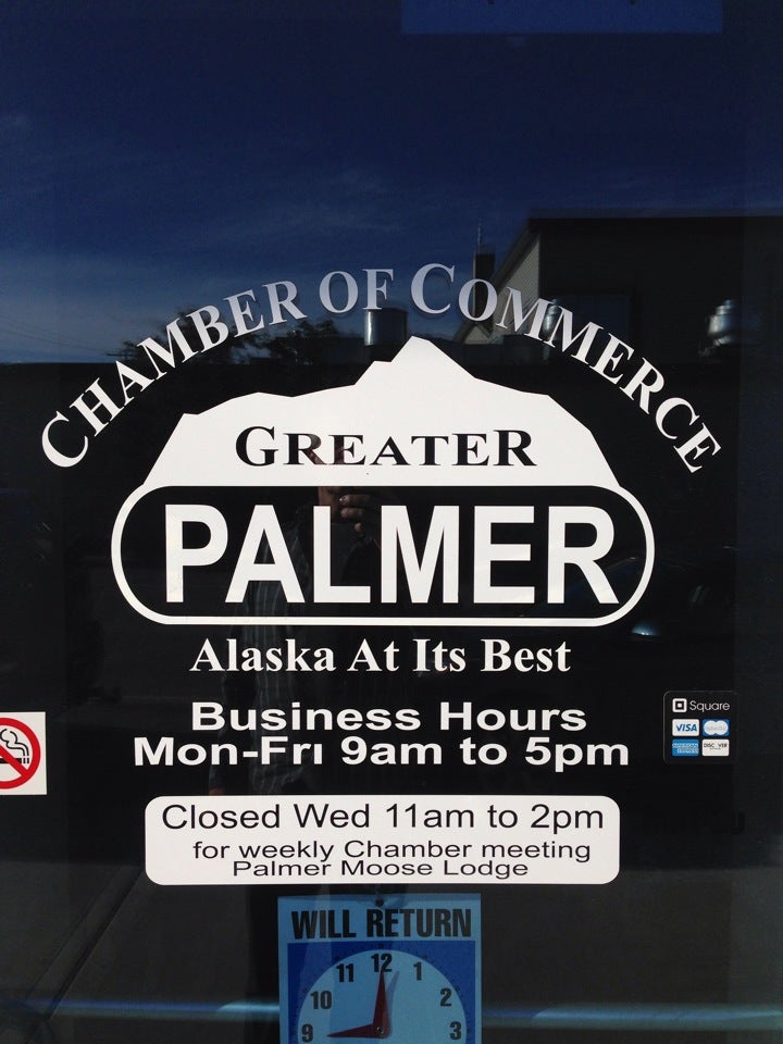 Palmer Chamber of Commerce, 550 S Alaska St, Suite 101, Palmer, AK