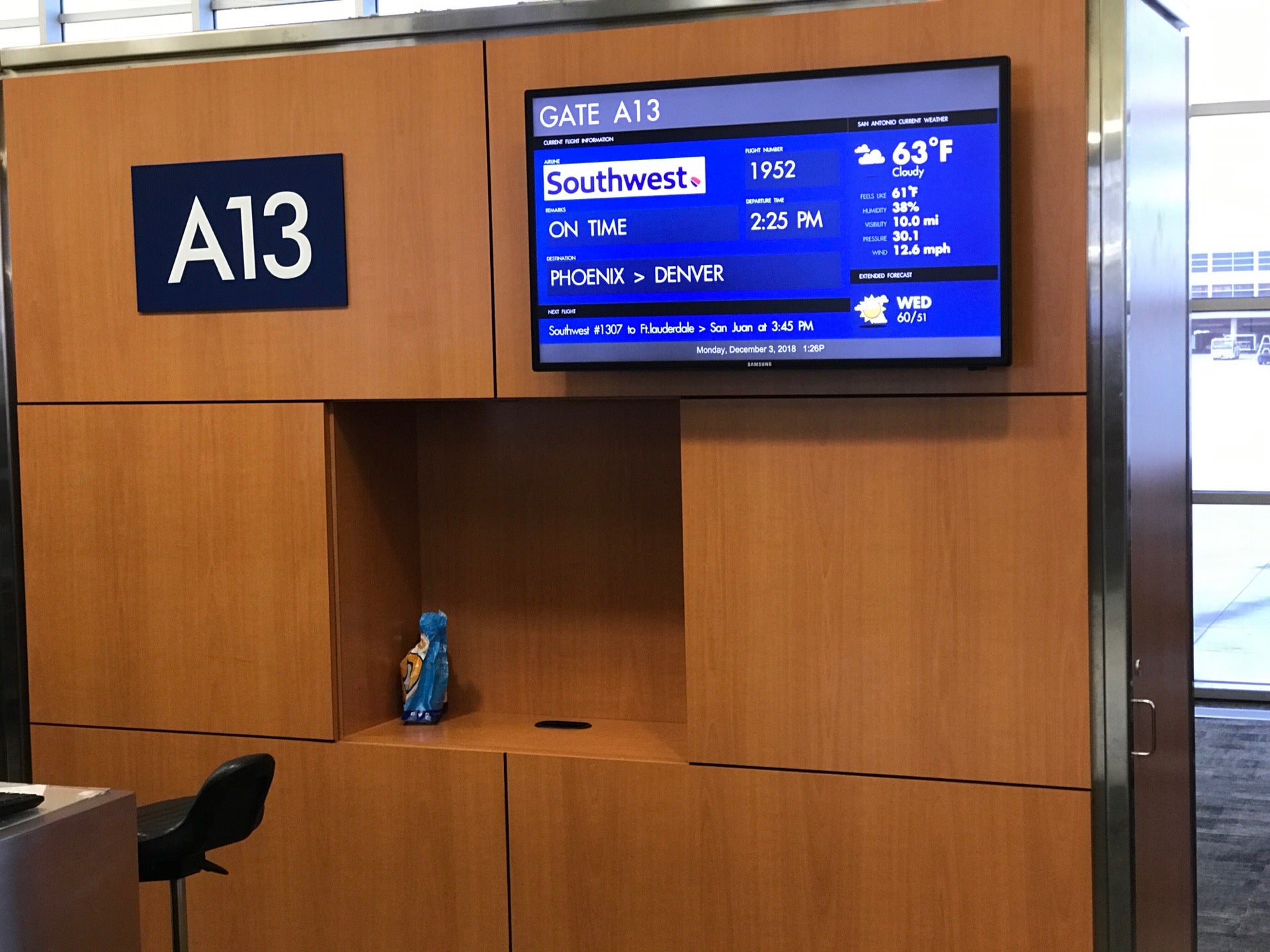 Gate A13, San Antonio, TX MapQuest