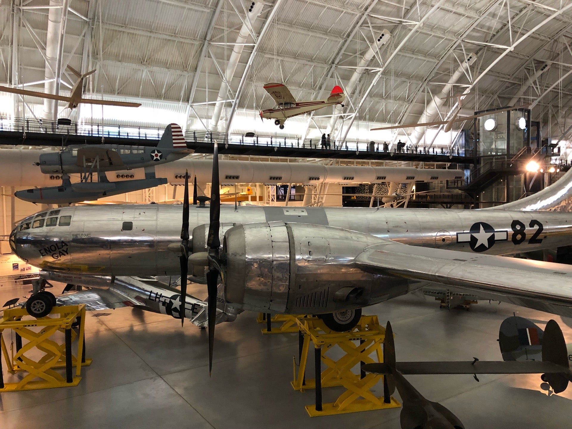 Boeing B-29 Superfortress, 14390 Air and Space Museum Pkwy, Chantilly ...