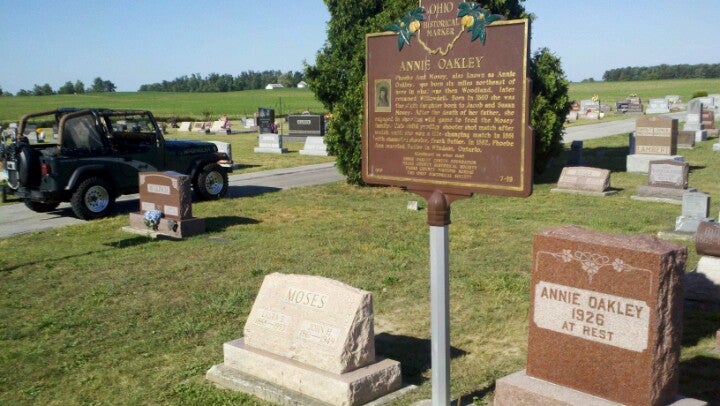 Annie Oakley's Gravesite, US-127, Versailles, OH, Cemeteries - MapQuest