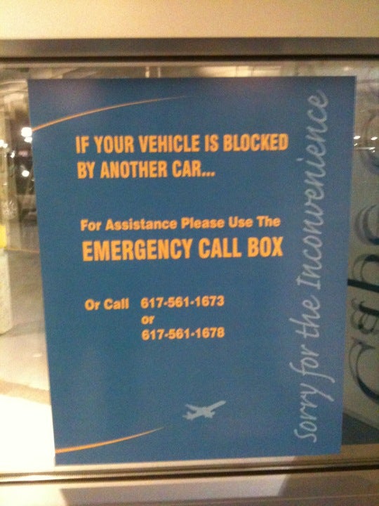 Boston Logan International Airport - Central Parking Garage (Short-Term