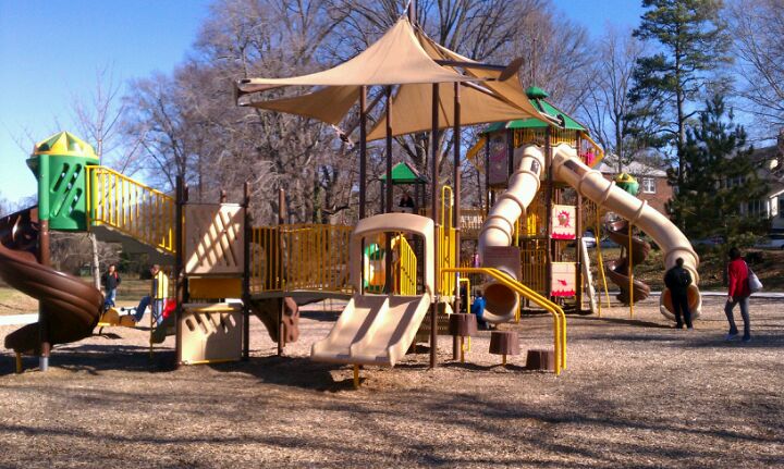 Hanes Park Playground, 625 W End Blvd, Winston Salem, NC, Playgrounds ...