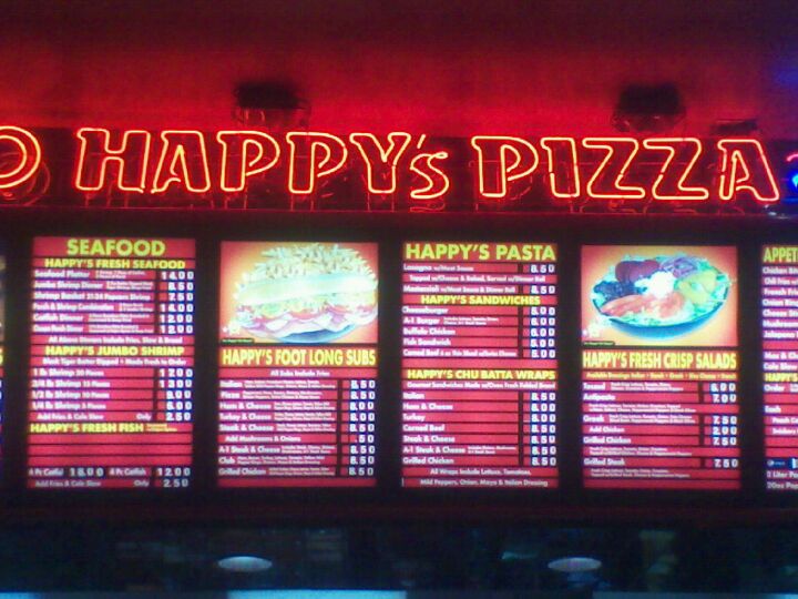 Happy's Pizza CLOSED, 15900 Halsted St, Harvey, IL, Pizzeria, chain MapQuest
