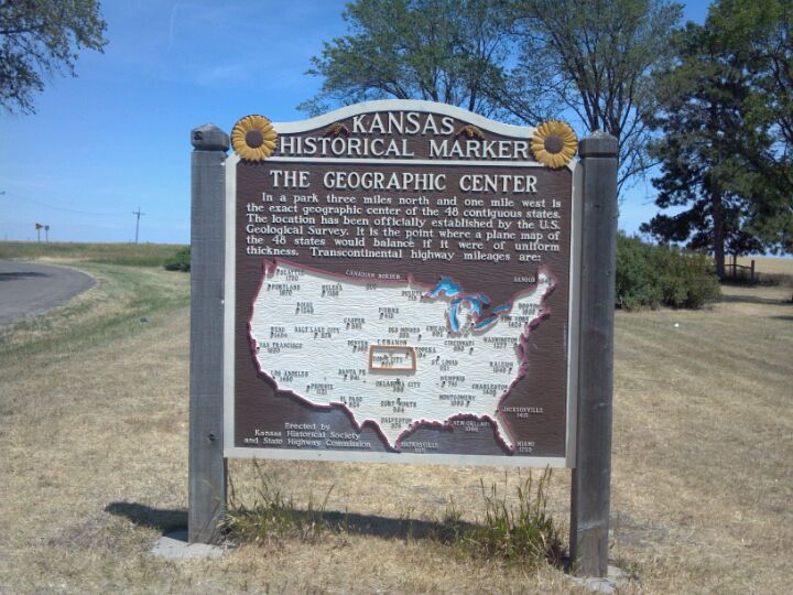 Geographic Center of the Contiguous United States, 191 Kansas, Lebanon