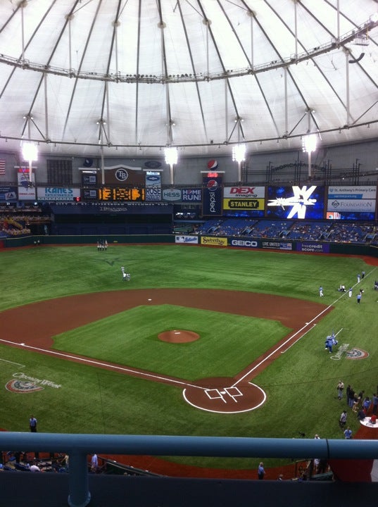 Tropicana Field, 1 Tropicana Dr, St Petersburg, FL, Sports - MapQuest