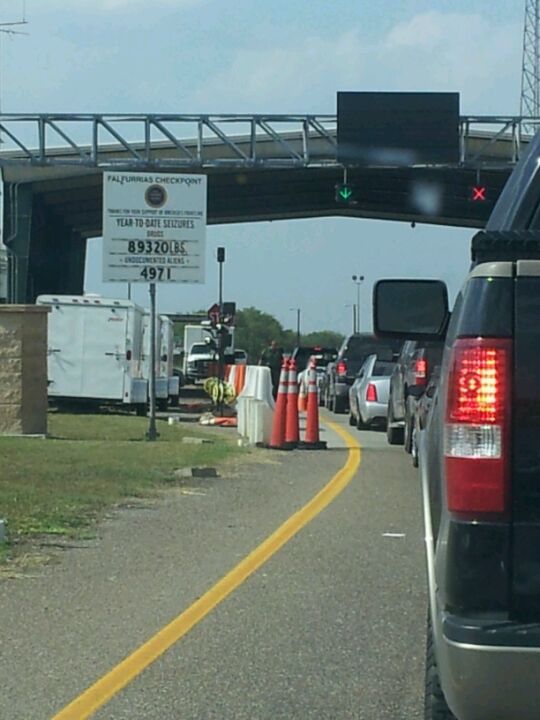 US Border Patrol Interior Checkpoint, US Highway 281, Encino, TX MapQuest