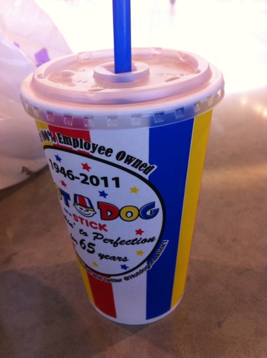 Hot Dog on a Stick, 2111 Westminster Mall, Westminster, CA, Hamburger