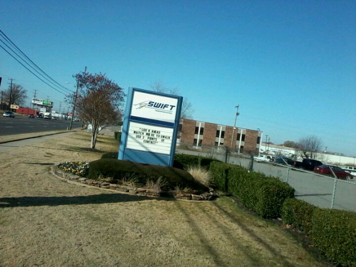 Swift Transportation, 1940 E Brooks Rd, Memphis, TN, Trucking MapQuest