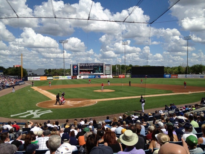 Seating Map, George M. Steinbrenner Field