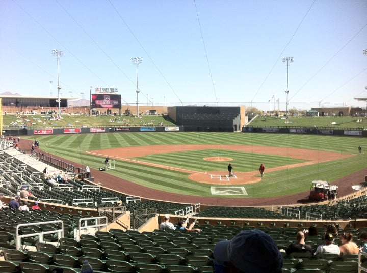 Salt River Field at Talking Stick Seating Chart 