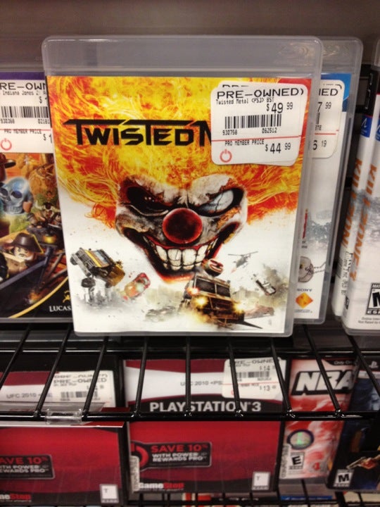 twisted metal ps3 gamestop