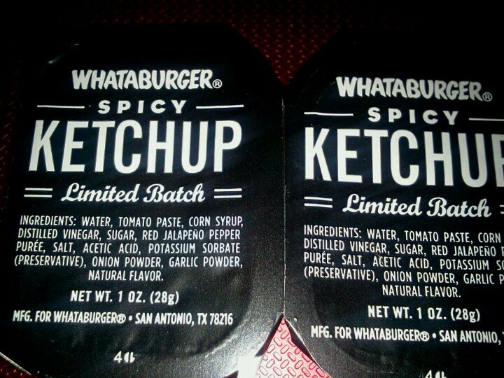 Whataburger Ketchup, Spicy - 40 oz