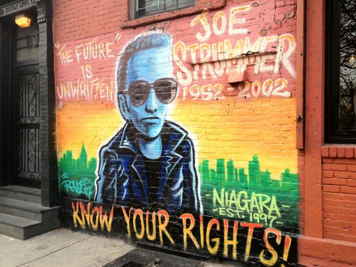 Joe Strummer Mural, 112 Avenue A, New York, NY MapQuest