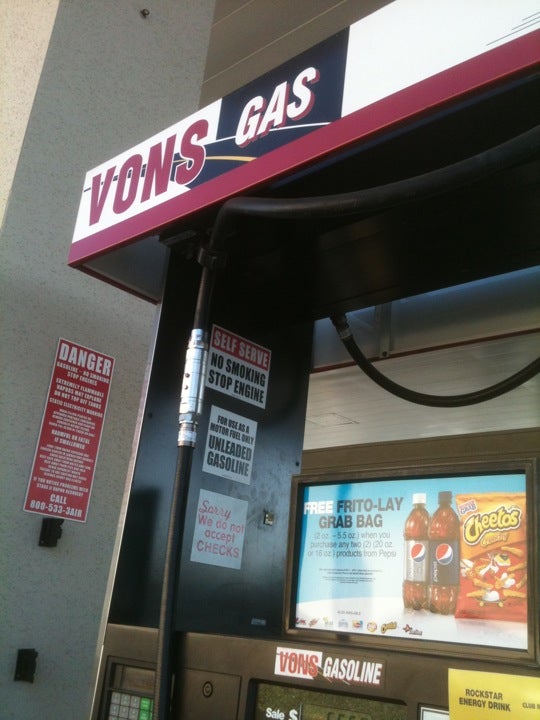 Vons Fuel Station, 1818 Ximeno Ave, Long Beach, CA, Gas Stations MapQuest