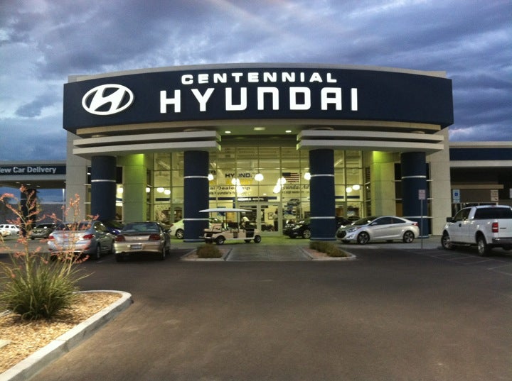 Centennial Hyundai 6200 Centennial Center Blvd Las Vegas Nv 89149