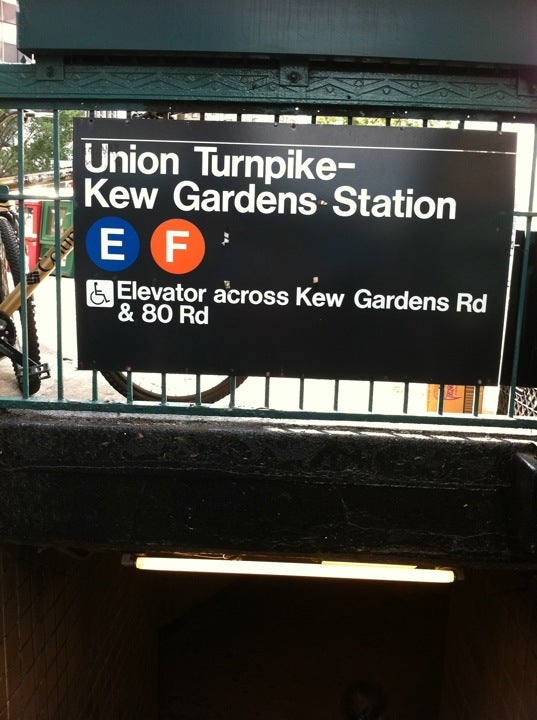 MTA Union TurnpikeKew Gardens Subway Station, 11821 Queens Blvd, New