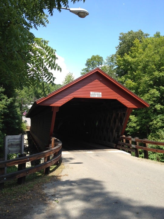 Newfield Covered Bridge, Bridge St, Newfield, NY, Monuments MapQuest