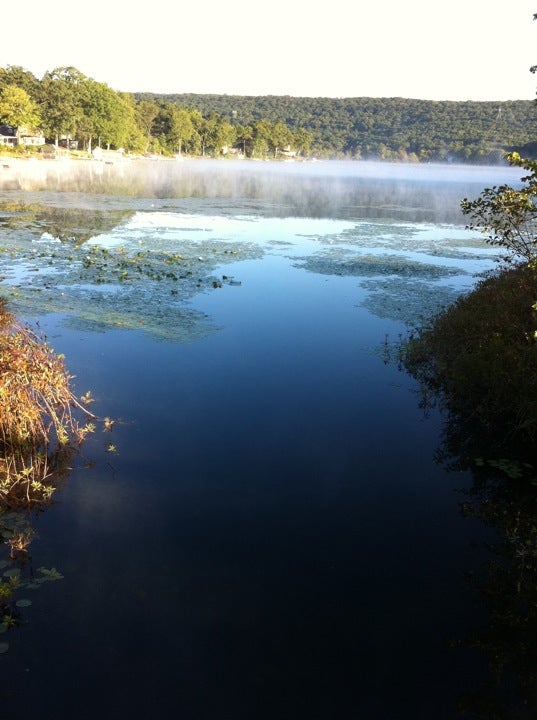 Boardwalk Bridge at Lake Nuangola, Nuangola, PA, Bridge MapQuest