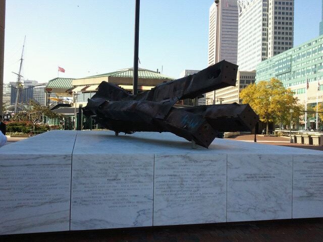 9/11 Memorial of Maryland, 401 E Pratt St, Baltimore, MD, Landmark ...