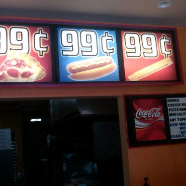 Fresh 99 Cents Hot Pizza