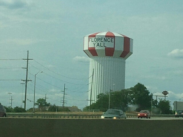 Florence Y'all Water Tower, 500 Mall Circle Rd, Florence, KY, Historical  Places - MapQuest