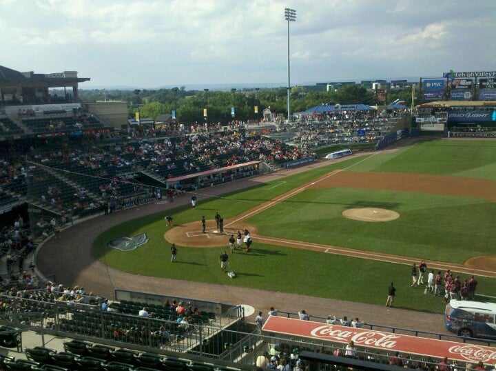 Coca-Cola Park, 1050 Iron Pigs Way, Allentown, PA, Stadiums Arenas &  Athletic Fields - MapQuest