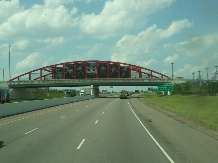 PFHoF Bridge, Dressler Rd, Canton, OH, Bridge MapQuest