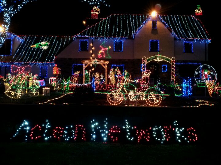 The Christmas Light Display, 1320 E Butler Pike, Ambler, PA MapQuest