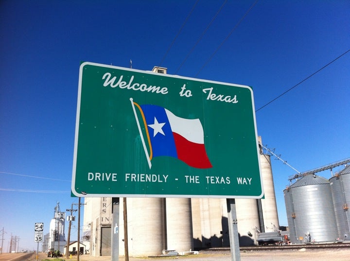 TexasOklahoma Border, Texhoma, TX 73949, US MapQuest