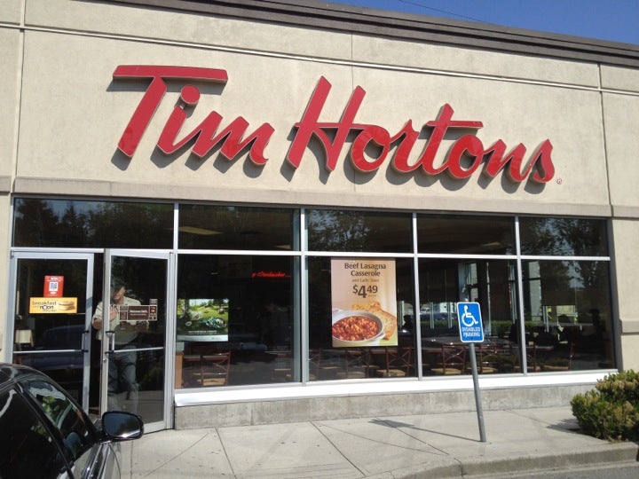 TIM HORTONS, Richmond - 9731 Bridgeport Rd - Menu, Prices