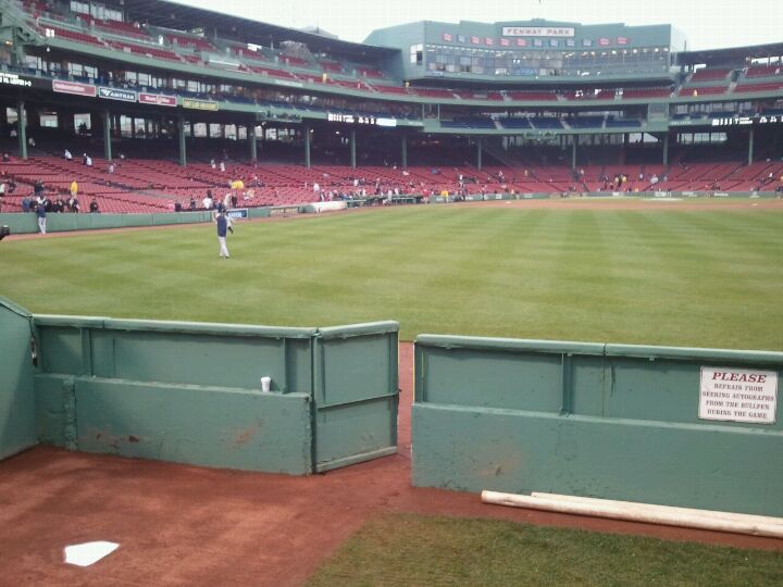 Bleachers 36 at Fenway Park 