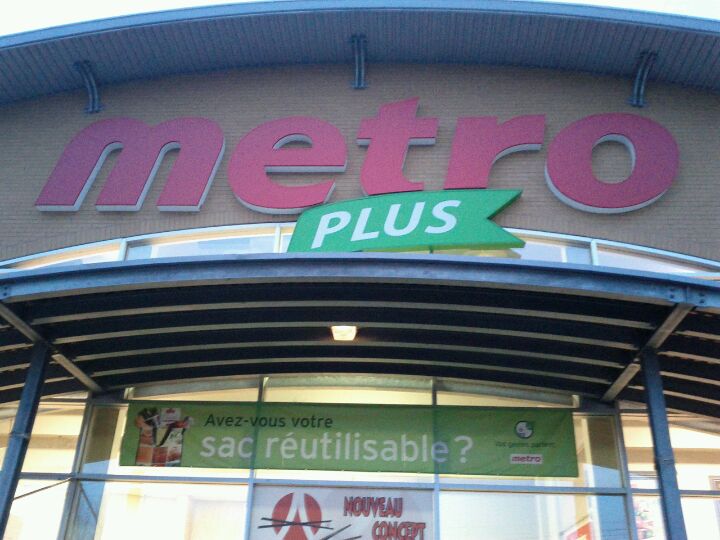 Sac discount réutilisable metro