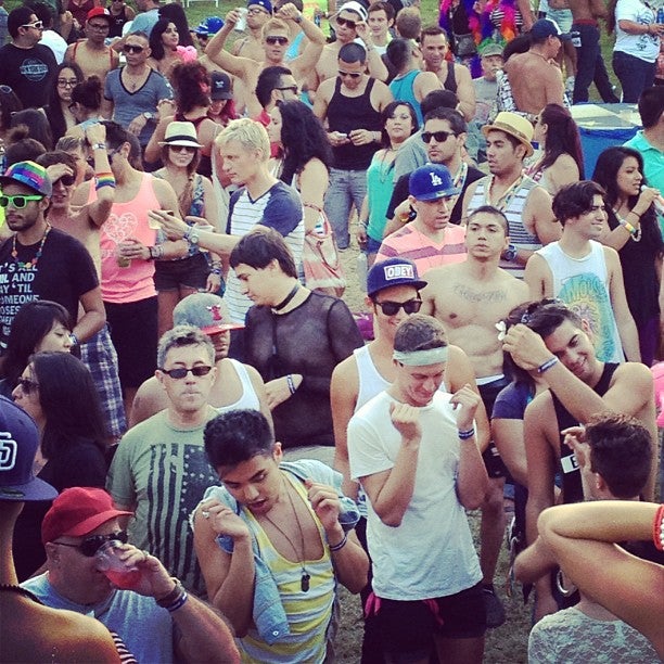 San Diego LGBT Pride Festival Beer Garden, Balboa Park, San Diego, CA