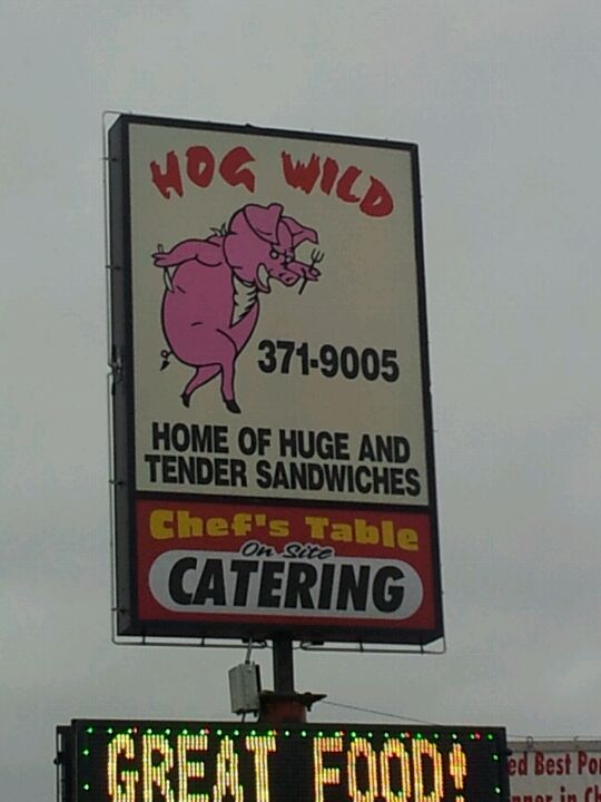 The Original Hog Wild, 14933 Pulaski Rd, Midlothian, IL, Eating places