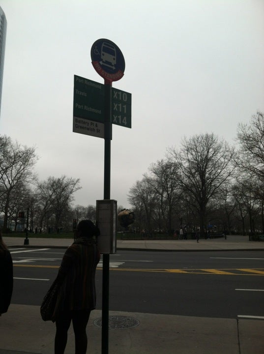 MTA X10 11 14 Stop Battery Pl New York NY Bus Lines MapQuest 10mar2018-my-bus-stop-near-home-is-beside-a-construction-z-flickr