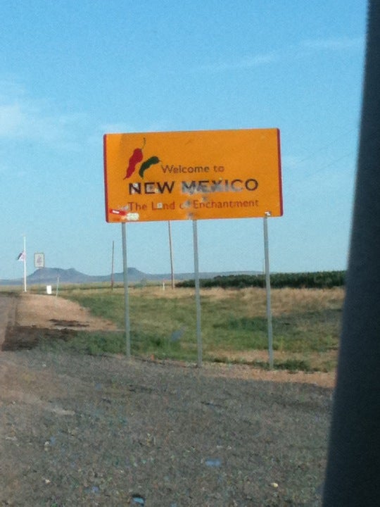 Texas/New Mexico Line, US Highway 87, Texline, TX MapQuest