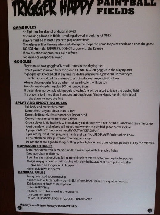 Trigger Happy Paintball Fields, 5897 Highway 36 N, Bellville, TX MapQuest