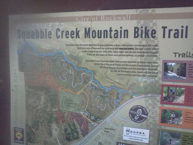 Squabble creek discount mountain bike trail