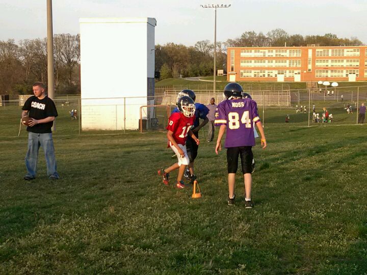Brooklyn Park Football Fields, Brooklyn, MD, Landmark MapQuest